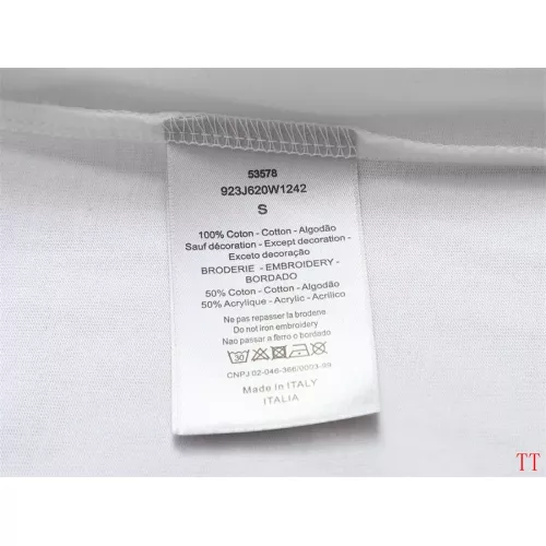 Replica Christian Dior T-Shirts Short Sleeved For Unisex #1355053 $39.00 USD for Wholesale