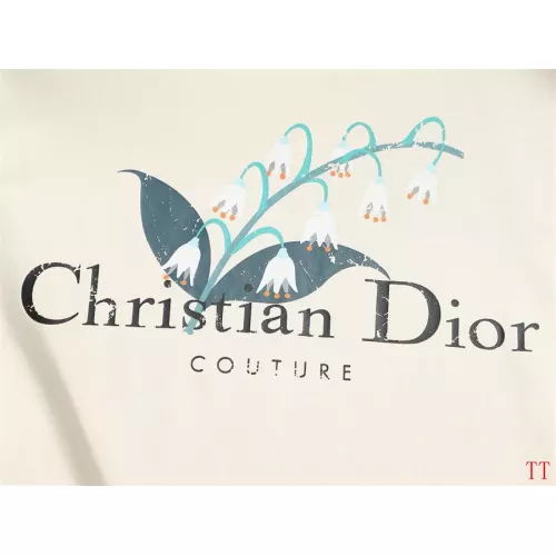 Replica Christian Dior T-Shirts Short Sleeved For Unisex #1355055 $39.00 USD for Wholesale