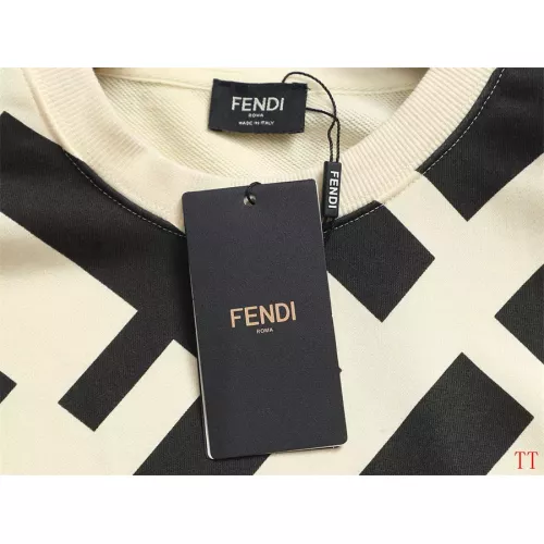 Replica Fendi Hoodies Long Sleeved For Unisex #1355062 $56.00 USD for Wholesale