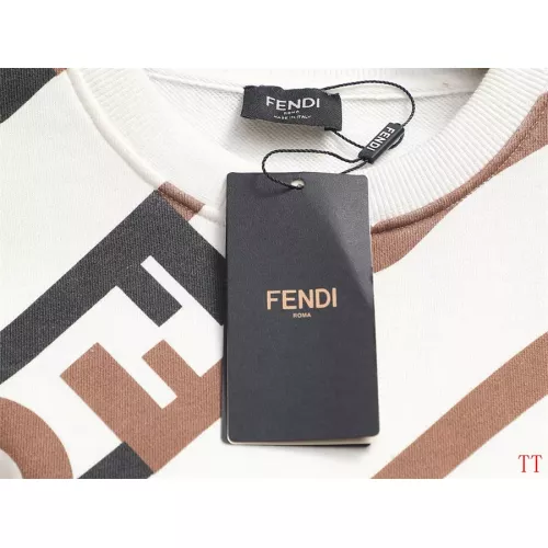 Replica Fendi Hoodies Long Sleeved For Unisex #1355066 $56.00 USD for Wholesale