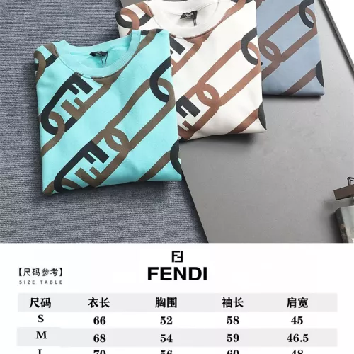 Replica Fendi Hoodies Long Sleeved For Unisex #1355068 $56.00 USD for Wholesale