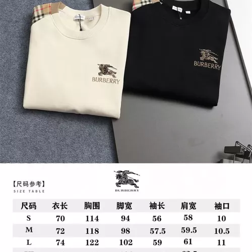 Replica Burberry Hoodies Long Sleeved For Unisex #1355075 $60.00 USD for Wholesale