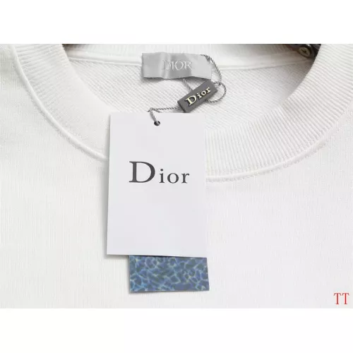 Replica Christian Dior Hoodies Long Sleeved For Unisex #1355077 $60.00 USD for Wholesale