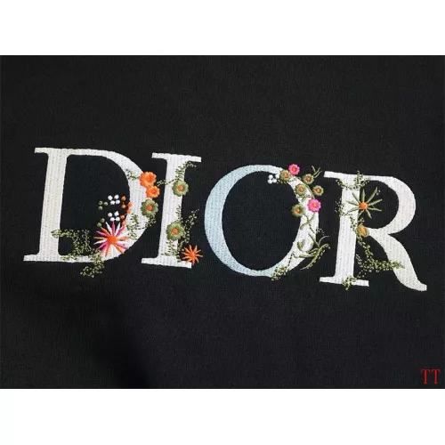 Replica Christian Dior Hoodies Long Sleeved For Unisex #1355078 $60.00 USD for Wholesale