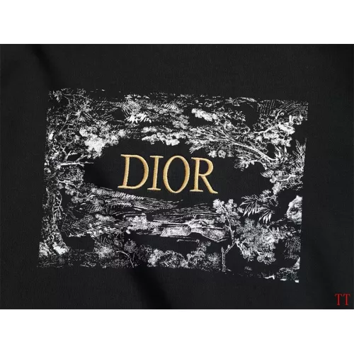 Replica Christian Dior Hoodies Long Sleeved For Unisex #1355080 $60.00 USD for Wholesale