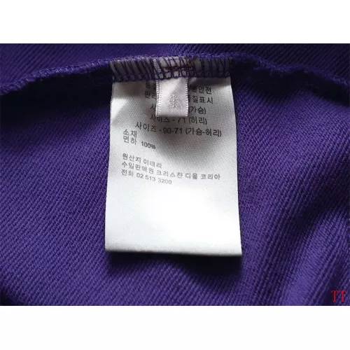 Replica Christian Dior Hoodies Long Sleeved For Unisex #1355084 $56.00 USD for Wholesale
