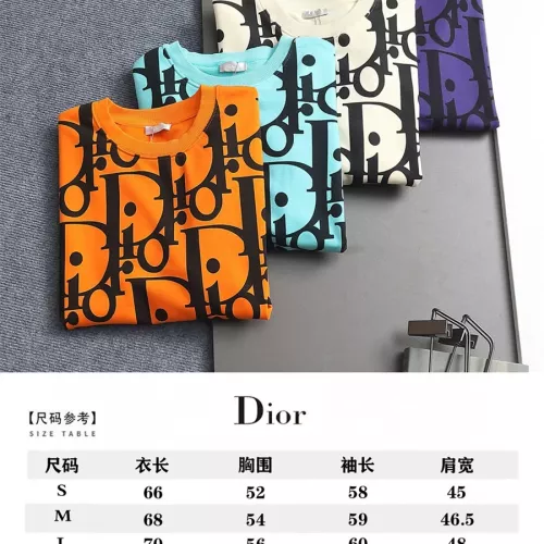 Replica Christian Dior Hoodies Long Sleeved For Unisex #1355084 $56.00 USD for Wholesale