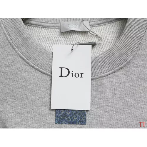 Replica Christian Dior Hoodies Long Sleeved For Unisex #1355085 $60.00 USD for Wholesale