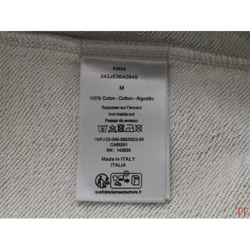 Replica Christian Dior Hoodies Long Sleeved For Unisex #1355085 $60.00 USD for Wholesale
