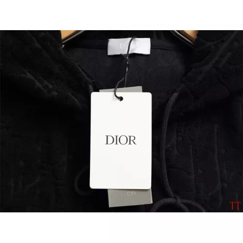 Replica Christian Dior Hoodies Long Sleeved For Unisex #1355088 $64.00 USD for Wholesale