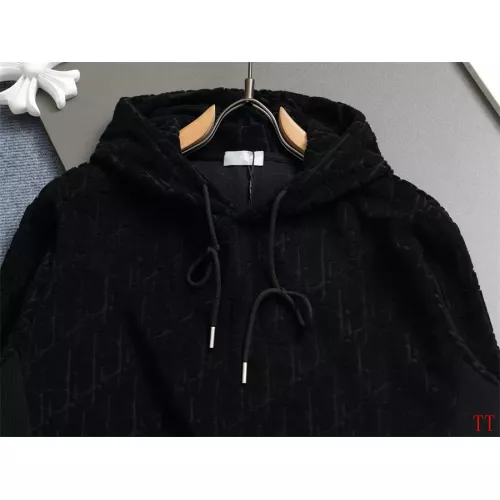 Replica Christian Dior Hoodies Long Sleeved For Unisex #1355088 $64.00 USD for Wholesale