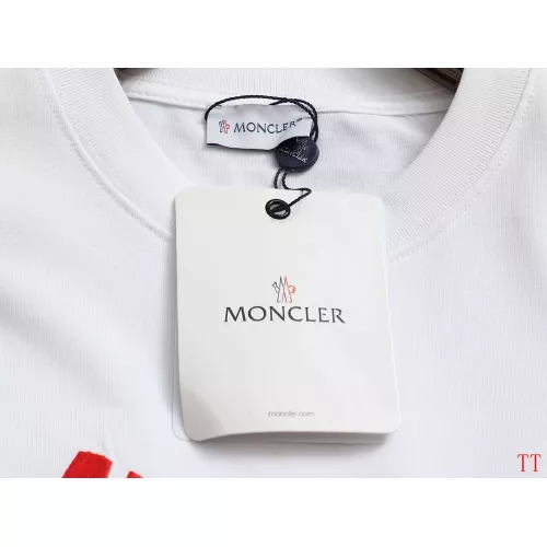Replica Moncler T-Shirts Short Sleeved For Unisex #1355089 $39.00 USD for Wholesale