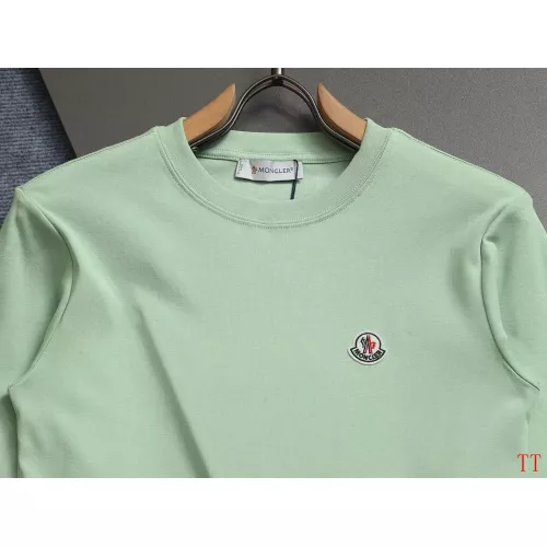 Replica Moncler T-Shirts Long Sleeved For Unisex #1355093 $48.00 USD for Wholesale