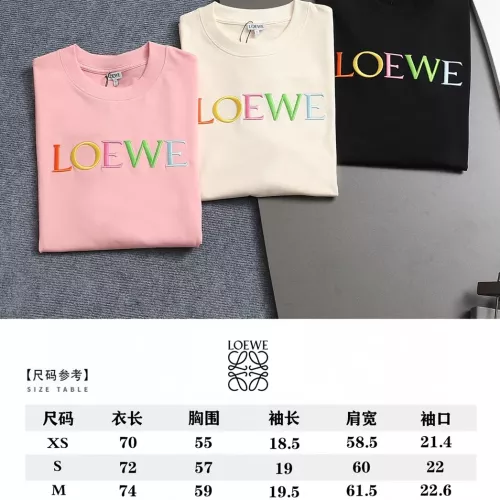 Replica LOEWE T-Shirts Short Sleeved For Unisex #1355098 $39.00 USD for Wholesale