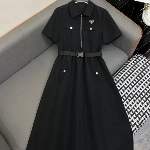 Prada Dresses Short Sleeved For Women #1355122