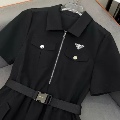 Replica Prada Dresses Short Sleeved For Women #1355122 $108.00 USD for Wholesale