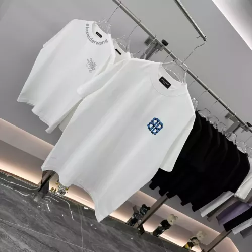 Replica Balenciaga T-Shirts Short Sleeved For Unisex #1355135 $42.00 USD for Wholesale