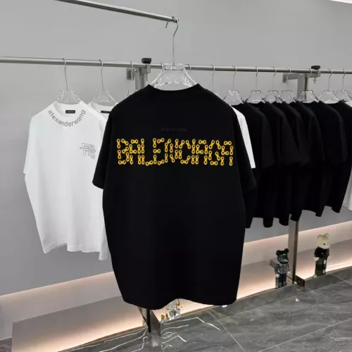 Replica Balenciaga T-Shirts Short Sleeved For Unisex #1355138 $42.00 USD for Wholesale