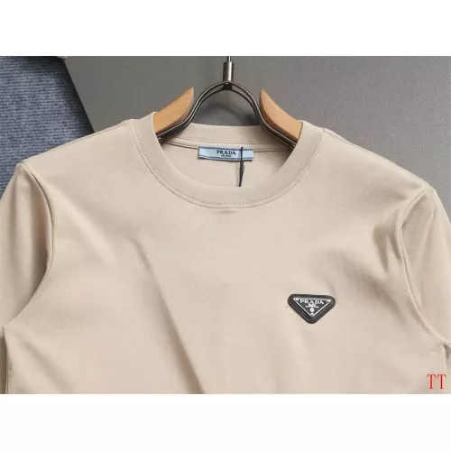Replica Prada T-Shirts Long Sleeved For Unisex #1355141 $48.00 USD for Wholesale