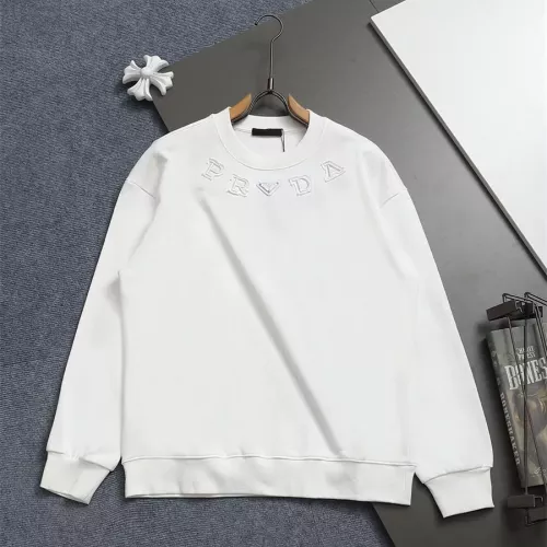 Prada Hoodies Long Sleeved For Unisex #1355152 $60.00 USD, Wholesale Replica Prada Hoodies