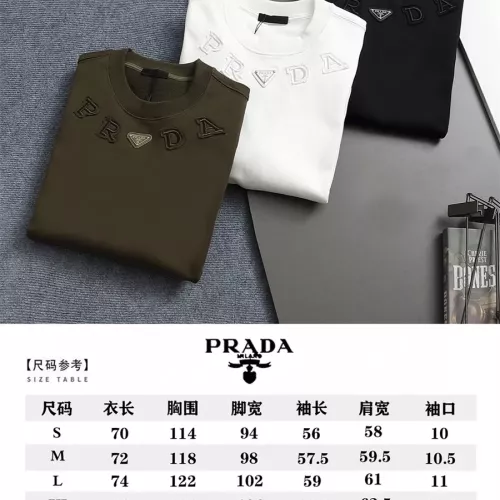 Replica Prada Hoodies Long Sleeved For Unisex #1355152 $60.00 USD for Wholesale