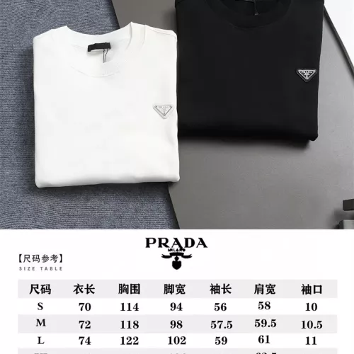 Replica Prada Hoodies Long Sleeved For Unisex #1355159 $60.00 USD for Wholesale