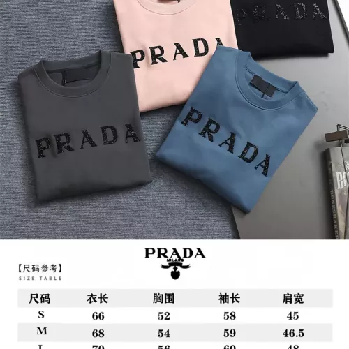 Replica Prada Hoodies Long Sleeved For Unisex #1355171 $56.00 USD for Wholesale