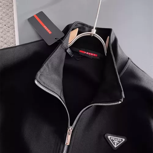 Replica Prada Tracksuits Long Sleeved For Men #1355195 $96.00 USD for Wholesale