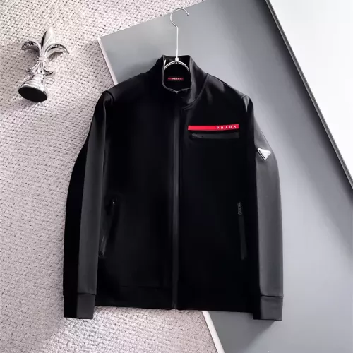 Replica Prada Tracksuits Long Sleeved For Men #1355208 $96.00 USD for Wholesale