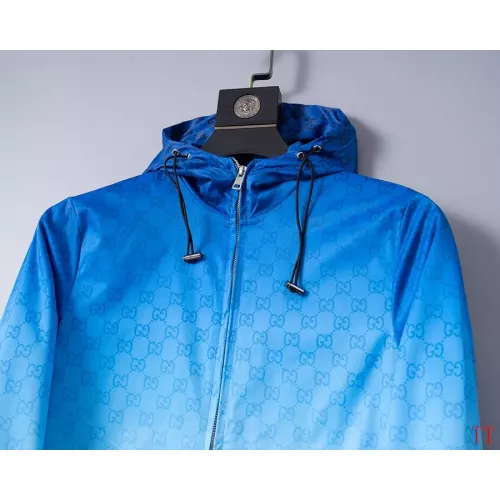Replica Gucci Jackets Long Sleeved For Men #1355222 $64.00 USD for Wholesale