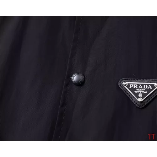 Replica Prada Jackets Long Sleeved For Men #1355229 $64.00 USD for Wholesale