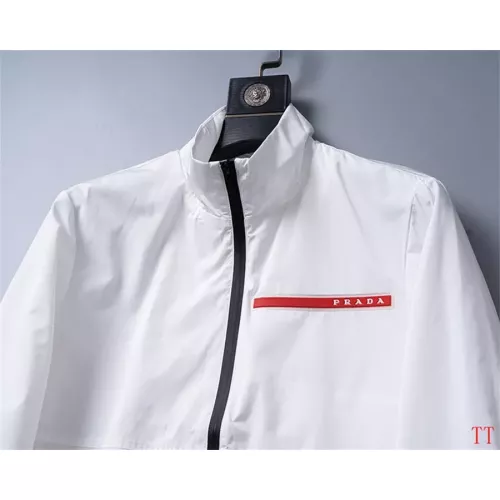 Replica Prada Jackets Long Sleeved For Men #1355230 $64.00 USD for Wholesale