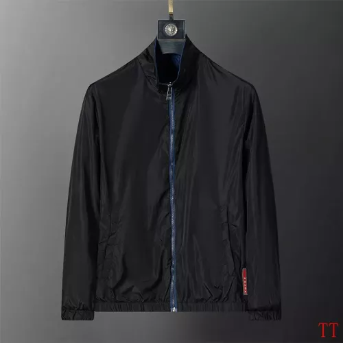 Replica Prada Jackets Long Sleeved For Men #1355233 $64.00 USD for Wholesale