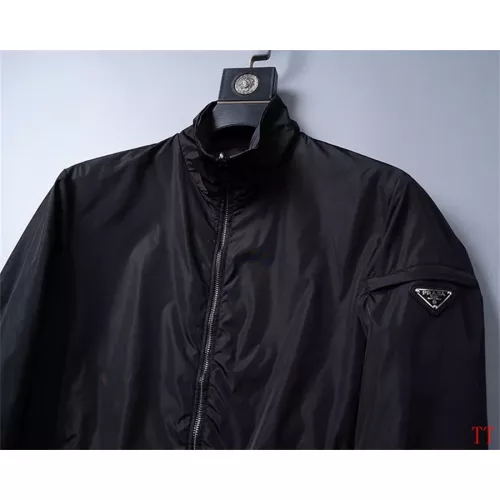 Replica Prada Jackets Long Sleeved For Men #1355235 $64.00 USD for Wholesale
