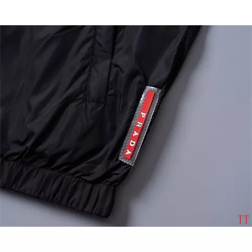 Replica Prada Jackets Long Sleeved For Men #1355235 $64.00 USD for Wholesale