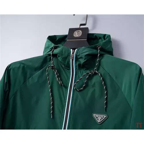 Replica Prada Jackets Long Sleeved For Men #1355236 $64.00 USD for Wholesale