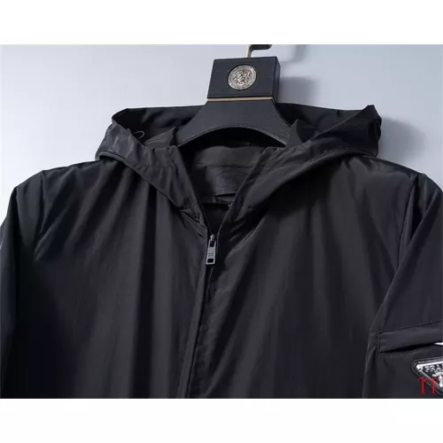 Replica Prada Jackets Long Sleeved For Men #1355240 $64.00 USD for Wholesale