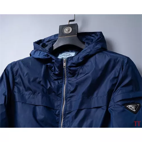 Replica Prada Jackets Long Sleeved For Men #1355241 $64.00 USD for Wholesale