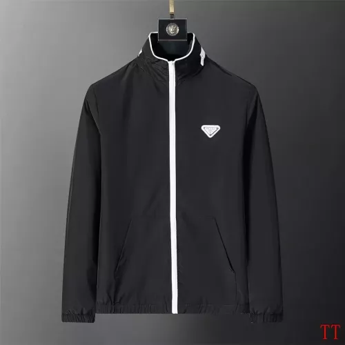 Replica Prada Jackets Long Sleeved For Men #1355244 $64.00 USD for Wholesale