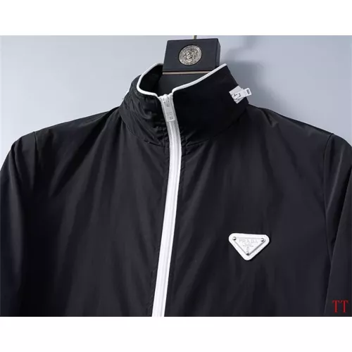 Replica Prada Jackets Long Sleeved For Men #1355244 $64.00 USD for Wholesale