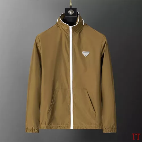 Replica Prada Jackets Long Sleeved For Men #1355245 $64.00 USD for Wholesale