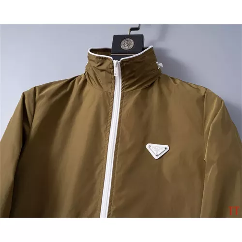 Replica Prada Jackets Long Sleeved For Men #1355245 $64.00 USD for Wholesale