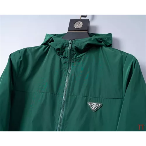 Replica Prada Jackets Long Sleeved For Men #1355247 $64.00 USD for Wholesale