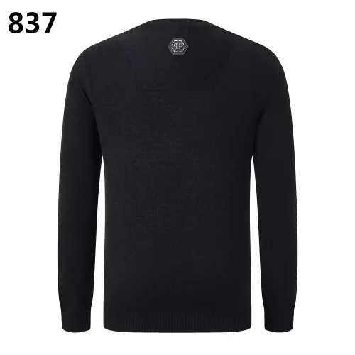 Replica Philipp Plein PP Sweaters Long Sleeved For Men #1355312 $42.00 USD for Wholesale