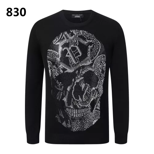 Philipp Plein PP Sweaters Long Sleeved For Men #1355313 $42.00 USD, Wholesale Replica Philipp Plein PP Sweaters