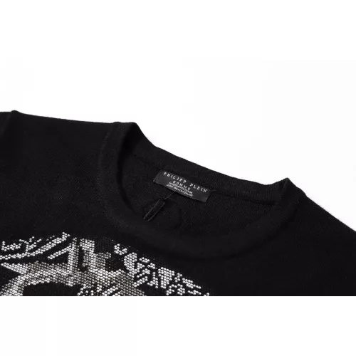 Replica Philipp Plein PP Sweaters Long Sleeved For Men #1355313 $42.00 USD for Wholesale