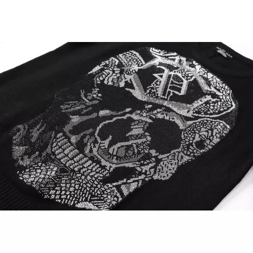 Replica Philipp Plein PP Sweaters Long Sleeved For Men #1355313 $42.00 USD for Wholesale