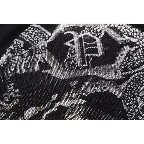 Replica Philipp Plein PP Sweaters Long Sleeved For Men #1355313 $42.00 USD for Wholesale