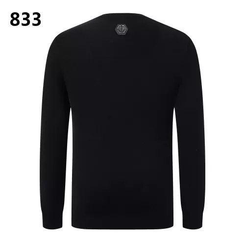 Replica Philipp Plein PP Sweaters Long Sleeved For Men #1355314 $42.00 USD for Wholesale