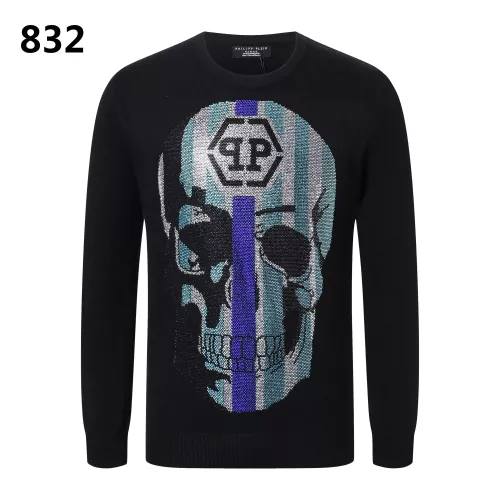 Philipp Plein PP Sweaters Long Sleeved For Men #1355315 $42.00 USD, Wholesale Replica Philipp Plein PP Sweaters
